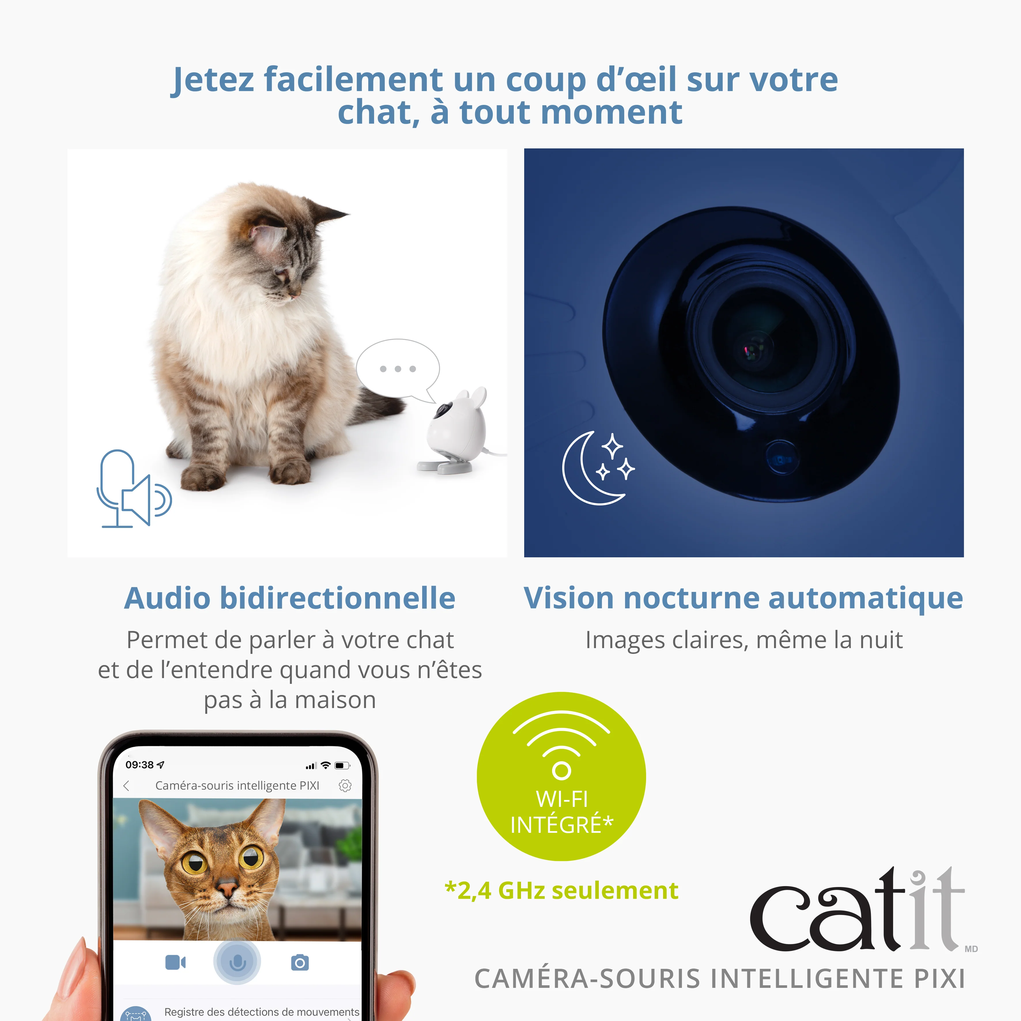 Cam��ra-souris intelligente PIXI