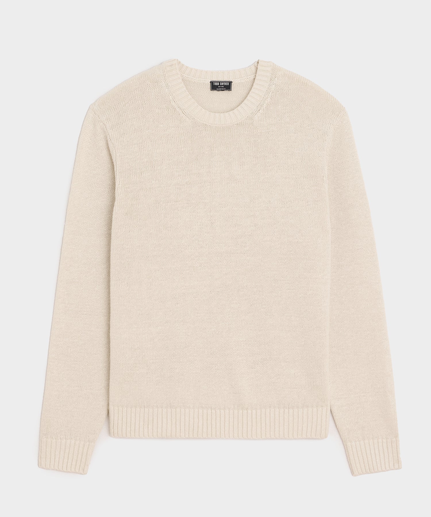 Linen Crewneck Sweater