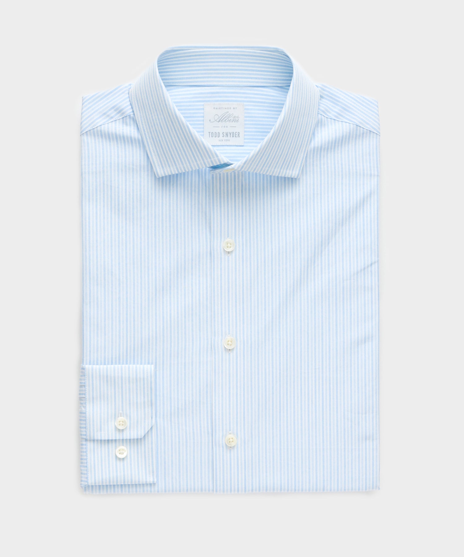 Cotton Spread Collar Dress Shirt