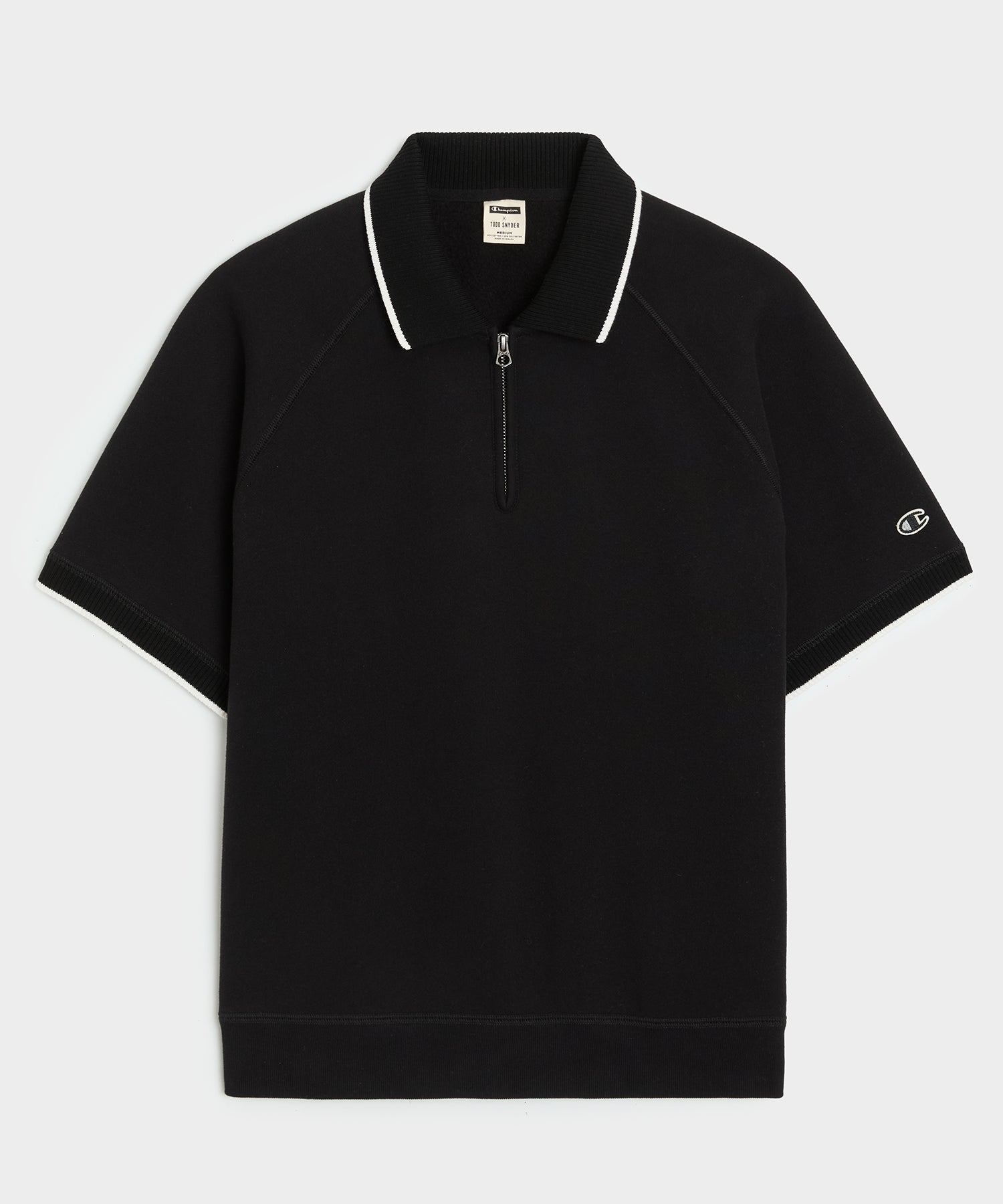 Champion Fleece Quarter-Zip Polo