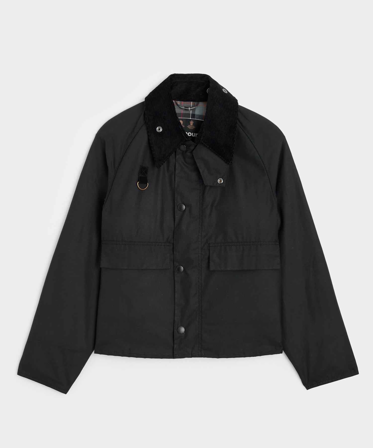 Barbour Spey Wax Jacket in Black