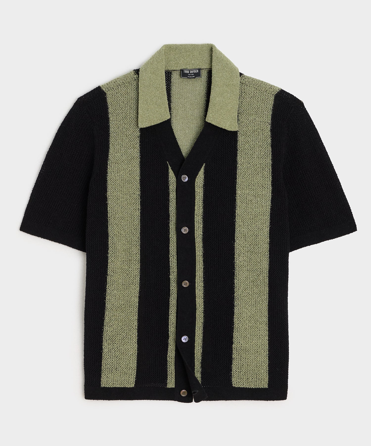 Cropped Boucle Sweater Polo