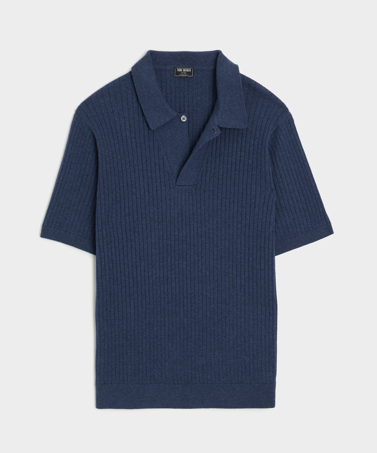 Cotton-Cashmere Sweater Polo