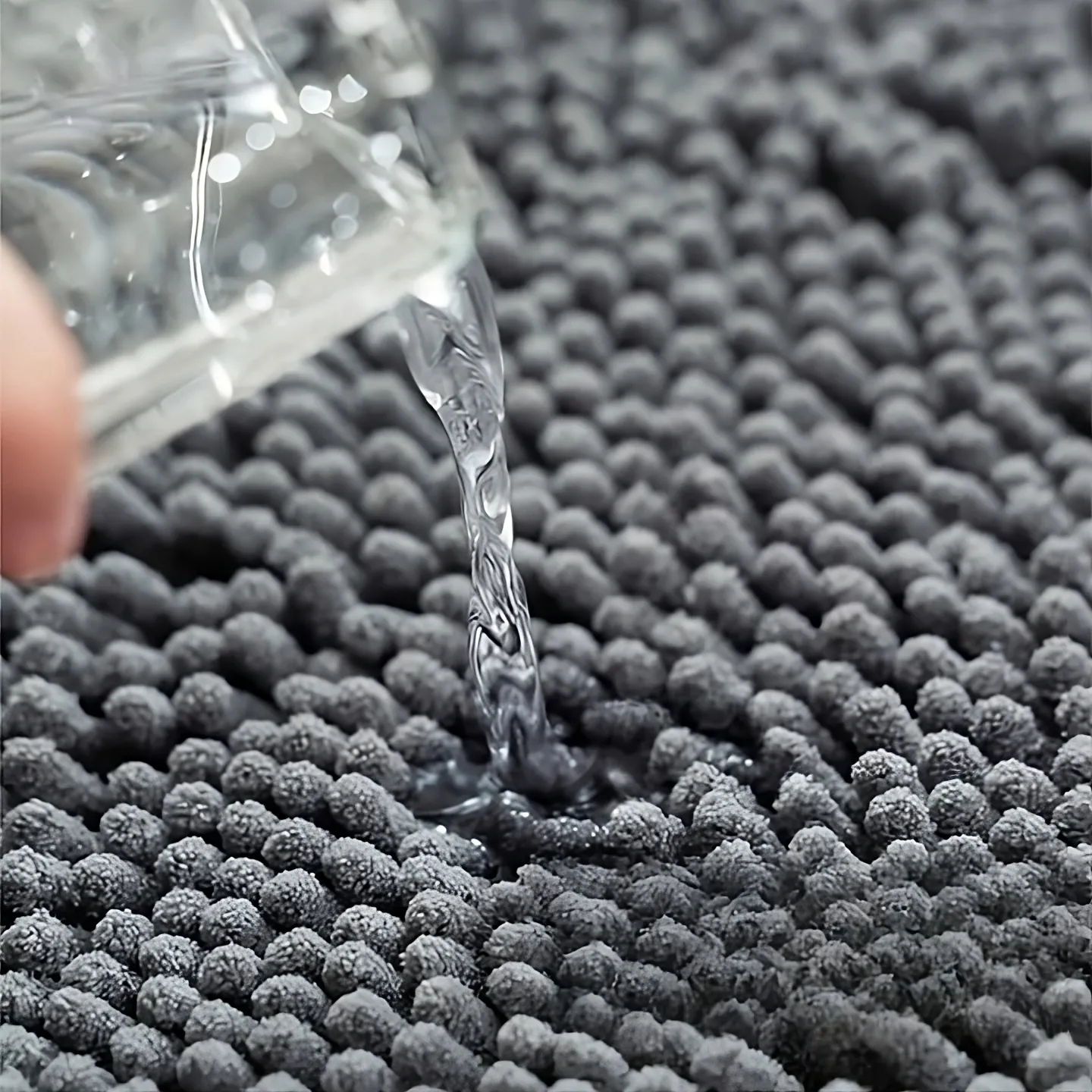 Tapis De Bain Poils Longs