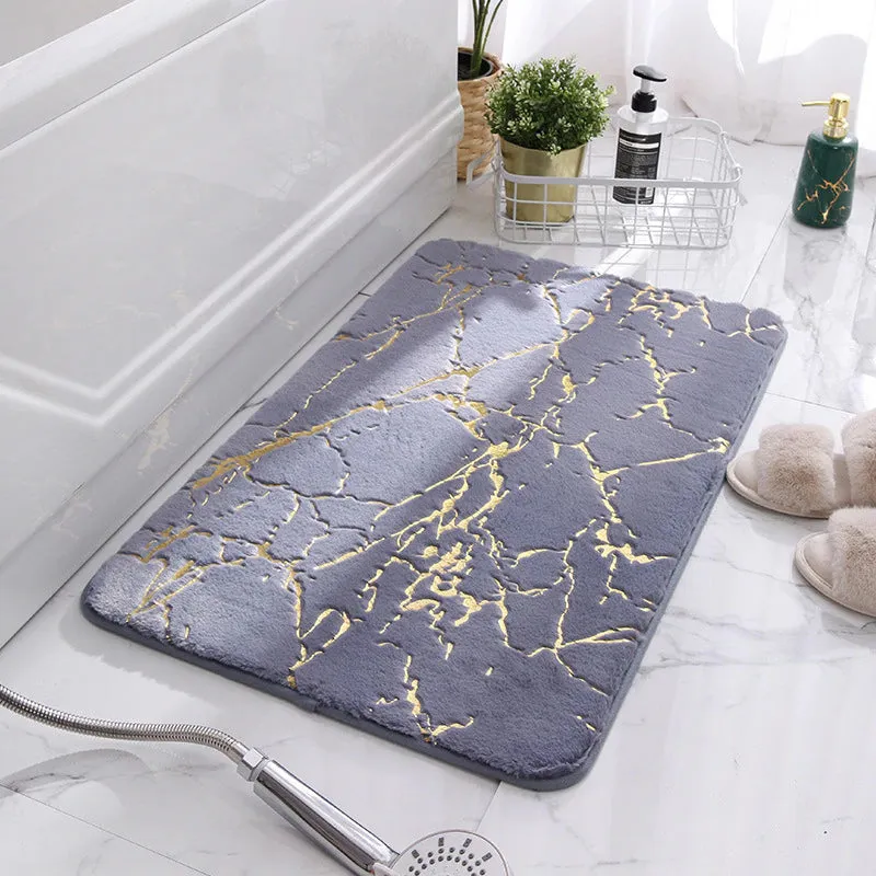 Tapis De Bain Effet Marbre