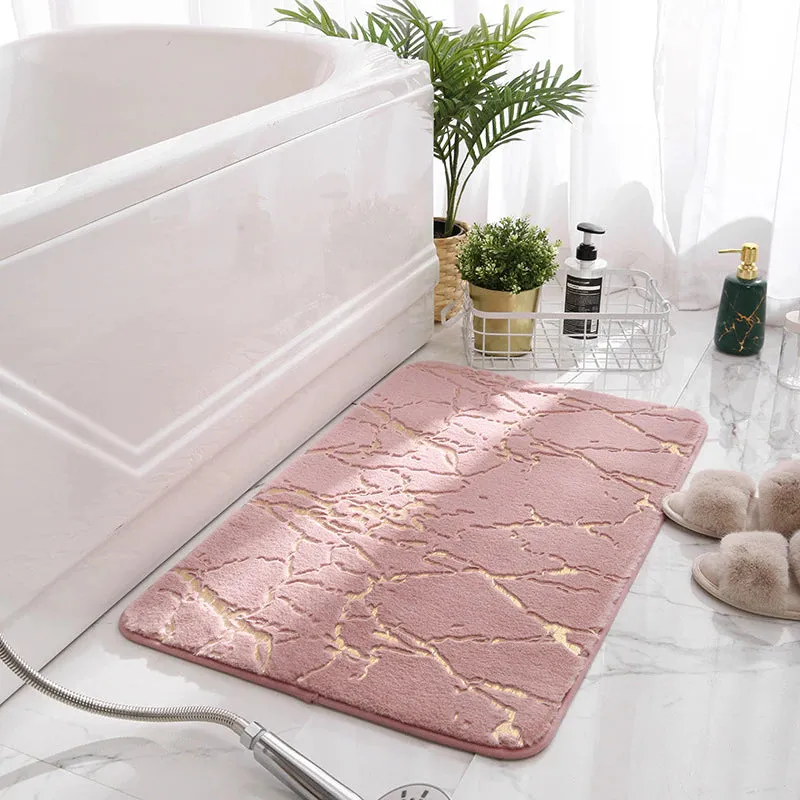 Tapis De Bain Effet Marbre