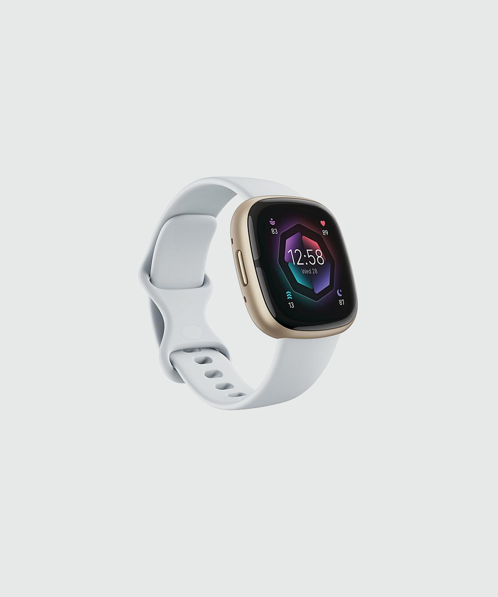 Advanced Health Smartwatch - Blue Mist, Black