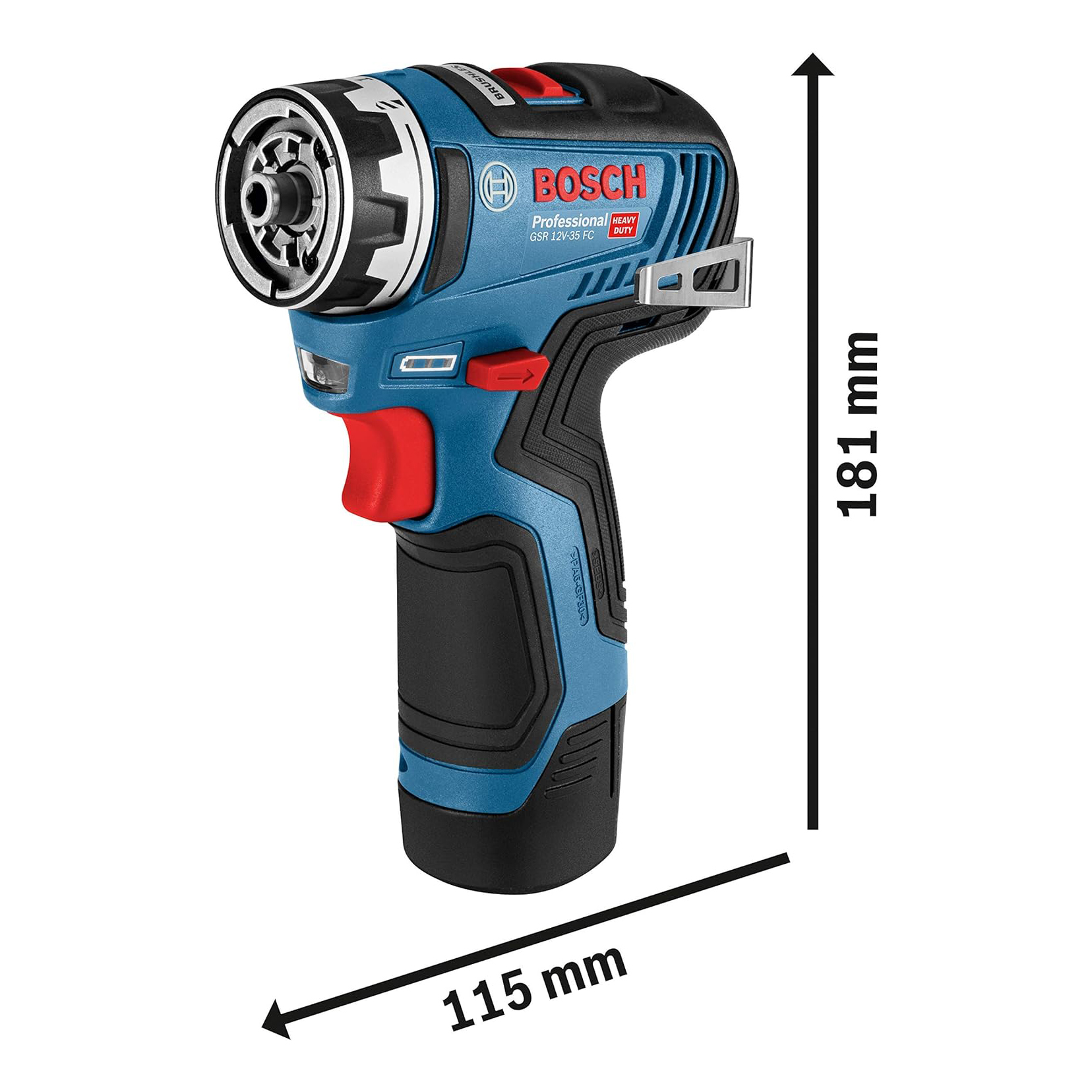 Bosch Professional 12V System GSR 12V-35 FC cordless drill/driver